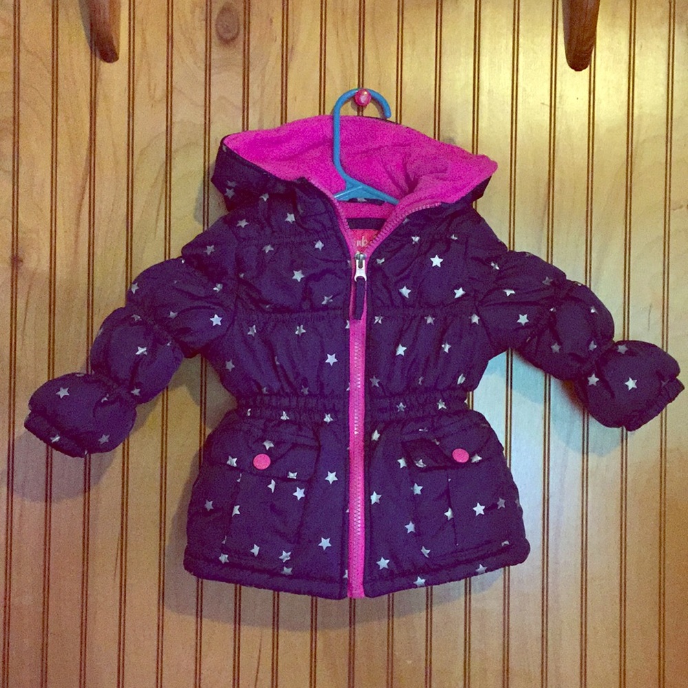 2T Pink Platinum girls coat! ⭐️ Super warm!